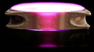 NB eLoop X 120mm weiß - Seitenansicht mit Beleuchtung
