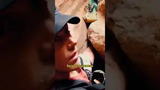 Скалолаз выживал 5 дней в каньоне с зажатой камнем рукой😨 