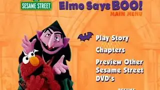 Sesame Street: Elmo Says Boo! - DVD Menu Walkthrough