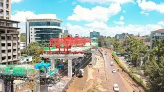 NAIROBI EXPRESSWAY (WESTLANDS AREA) TAKING SHAPE