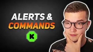 Set up Alerts & Moderation Tools on KICK.COM (Commands, Timers...)