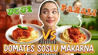 Ucuz vs. Pahalı Malzemelerle Makarna 🍝 Aynı Tarifle Hangisi Daha Lezzetli?