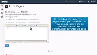 cPanel : comment créer des pages d'erreur personnalisées