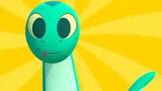 Sou Uma Cobra -  Canções do Zoo 4  | O Reino Infantil