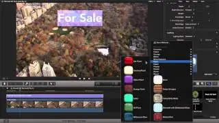 Tracking 3D Text in FCP X using DriveX powered by mocha : Adding a Fly In - Fly Out animation