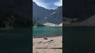 Stunning view at Crypt Lake - Alberta Canada