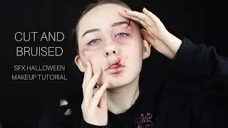Cuts and bruises | SFX HALLOWEEN MAKEUP TUTORIAL
