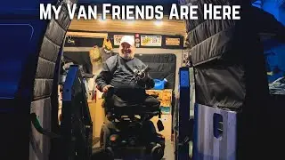 4 CAMPER VAN SLEEP OVER. Getting Ready For THE BIG WEEKEND
