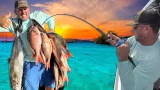 We Caught Succulent Seafood on a tropical Island!
