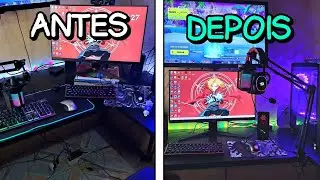 Organizando o Setup Gamer na Madrugada