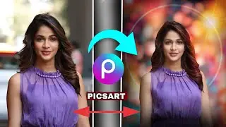 PicsArt photo editing background change new ll Background editing in PicsArt 