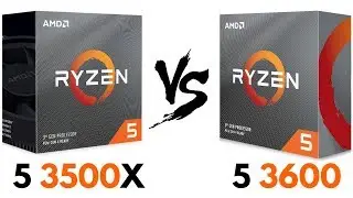 Ryzen 5 3500X vs Ryzen 5 3600 | Ryzen 5 3600 vs Ryzen 5 3500X | Ryzen 5 3500X Benchmarks | H-Tech