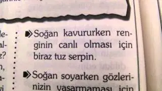 Soğan kavururken renginin canlı olması için