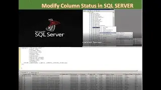 How to modify the status of table Column in SQL Server