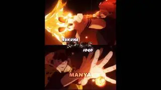 Sukuna vs Jogo | Jujutsu kaisen