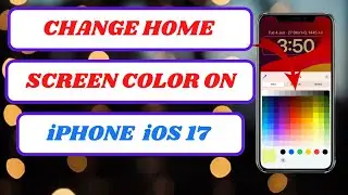how to change home screen color on iphone|how to change font color on iphone home screen|2024