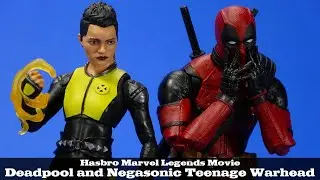 Marvel Legends Deadpool 2 Negasonic Teenage Warhead Movie Hasbro Action Figure Review