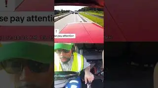 That was close 😅😆#truckdriver #trucker #trucking #funny #comedy #jokes