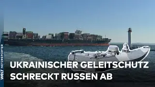 UKRAINE-KRIEG: Seedrohnen halten Russen fern - Deutscher Frachter durchbricht Blockade | WELT News