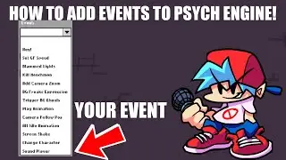 HOW TO ADD EVENTS TO PSYCH ENGINE! | Psych Engine Tutorial #16