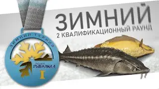 РУССКАЯ РЫБАЛКА 4 - Турнир Зимний 2-й квалификационный раунд / Карп, Осётр / Стрим