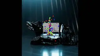 🎨 Modélisation 3D - Laptop 💻 #animation3d #arnoldrenderer #cinema4drender#c4d