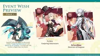 4.6 BANNERS + 4 STARS CONFIRMED? (Arlecchino, Lyney, Bennett) - Genshin Impact