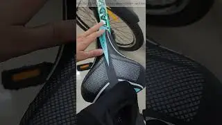 GELRIDE Advanced Gel Bicycle Saddle Seat Cushion Cover- How to Install, Quality Test, Review #shorts