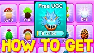 HOW TO GET ALL 100 EGG LOCATIONS FOR FREE UGC in BLADE BALL! ROBLOX