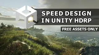 Small Island | Free Assets Only | Environment Design | Level Art | Speed Level Design | Unity | HDRP