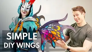 Quick Homemade Costume Wings! Sprite Darter from WoW (ft. Skymone Cosplay)