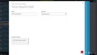 Azure tutorial Create a Virtual Network