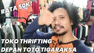 Tempat Thrifting Baju Bekas Baru di Jalan Raya Cisoka Tigaraksa - Murah Banget Cuman 50k Rata!