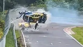 NÜRBURGRING CRASH & FAIL COMPILATION 2024 - Best of Nordschleife Crashes, Mistakes & Fails! 2024