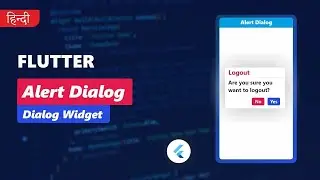 AlertDialog in Flutter | Hindi | 
