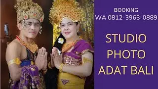 TERMURAH! WA 0812 3963 0889, Studio Photo Adat Bali Di Bali