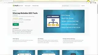 How to use Sitemap NoIndex SEO Tools for Shopify