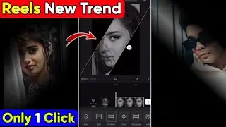 Reels New Trend Video Tutorial | Black Line Effect Video Editing | Capcut new trend