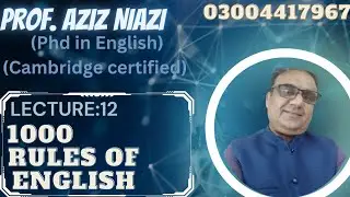 Very useful lectures of English for the students of CSS,PMS,PPSC,FPSC, Spoken English, Entry test.