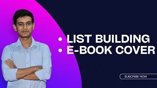 List Building Business and E book Cover Design Nano Course