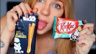 Японские сладости! Мятный Kit Kat ♣ Star Wars
