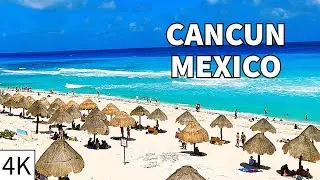 CANCUN, MEXICO 4K / Coco Bongo, Playa Delfines & Cenote Ik Kil