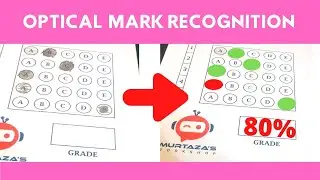 OPTICAL MARK RECOGNITION (OMR) MCQ Automated Grading- OpenCV Python