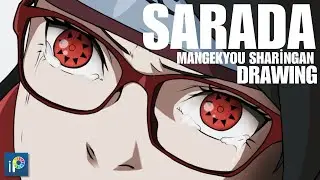 [SPOILER!!] Sarada Uchiha Mangekyou Sharingan Çizimi / Boruto Chapter 80
