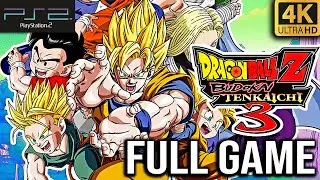 Dragon Ball Z: Budokai Tenkaichi 3 FULL Game Walkthrough (STORY MODE) - PS2 PCSX2 (4K)