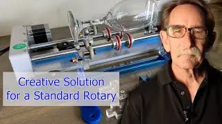 CO2 Laser Engraving wine grasses, a solution for a Standard Rotary - Aeon Mira 7
