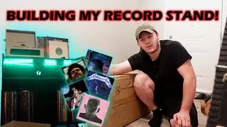 WATCH ME BUILD MY RECORD STAND!!!