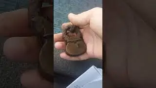 латунный замок 