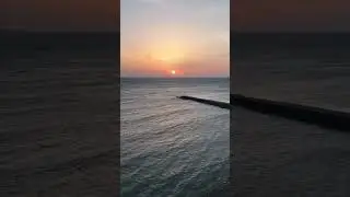 Закат Чёрное море Анапа Пляж Высокий берег #россия #море #music #анапа 🇷🇺🇷🇺🇷🇺🇷🇺