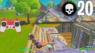 High Elimination Solo Arena Gameplay Full Game Season 7 (Fortnite PC w/ Ps4 Controller)